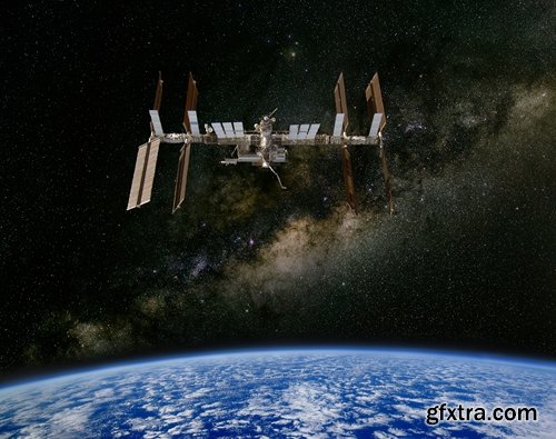 Space satellite, astronaut, planets - 25 HQ Jpg