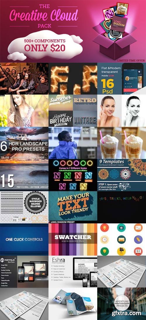 Envato - The Creative Cloud Pack $200 Value