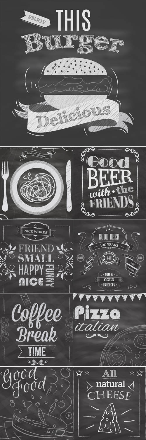 Restaurant Blackboard Menu