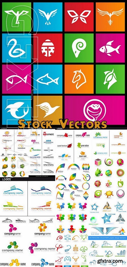 Logo Set #16 -6 Eps - 9 Svg