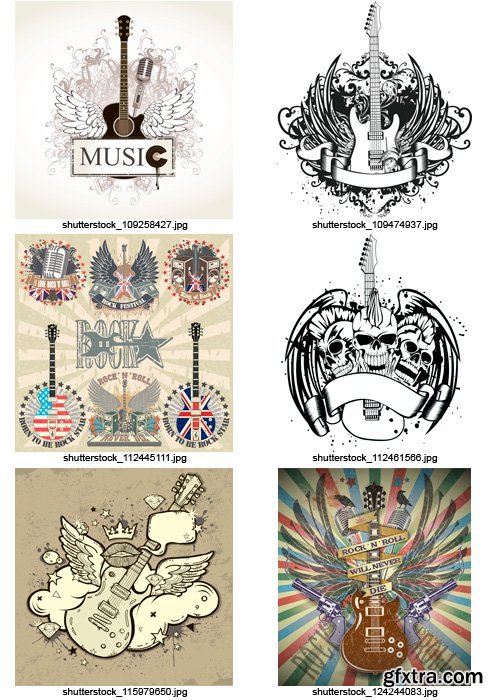 Amazing SS - Winged Guitars, 25xEPS