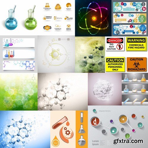 Chemical Collection - 25 Vector