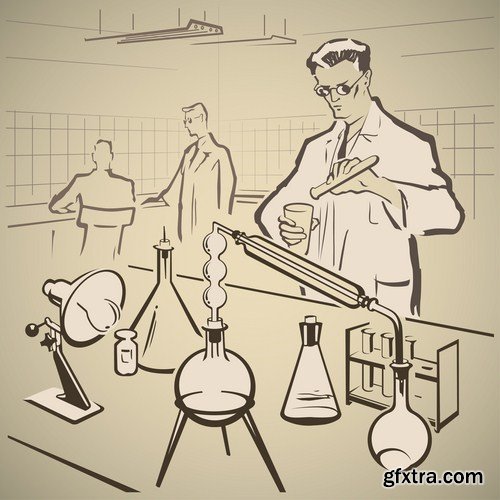 Chemical Collection - 25 Vector