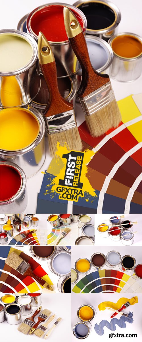 Stock Photo: Painting Time