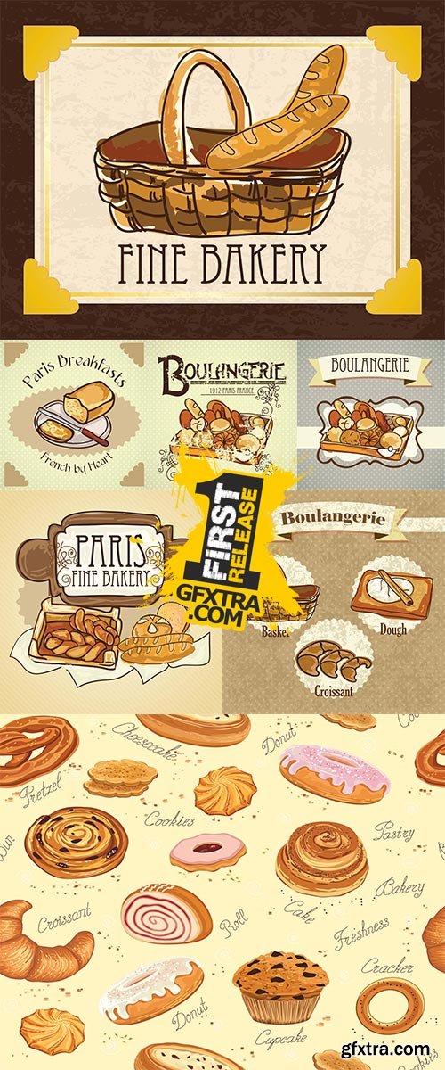 Stock: Bakery Icons