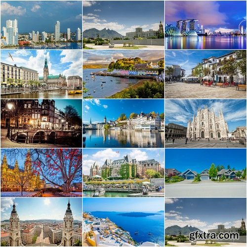 Towns and nature - 25 HQ Jpg