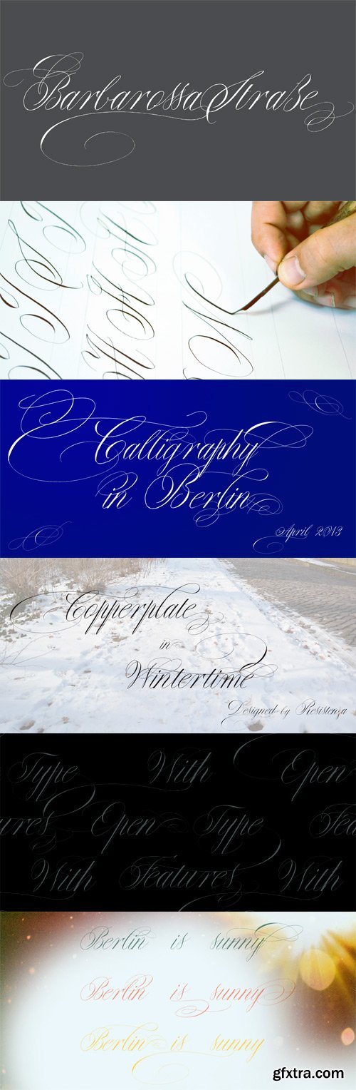 Copperlove Font for $45