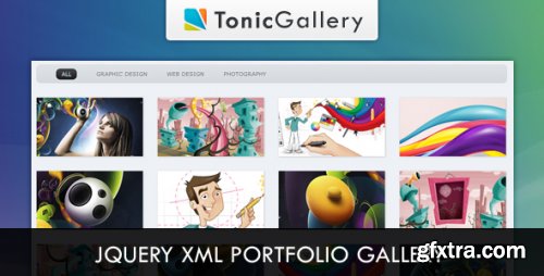 CodeCanyon - Tonic Gallery - jQuery XML Portfolio Gallery v1.3.1