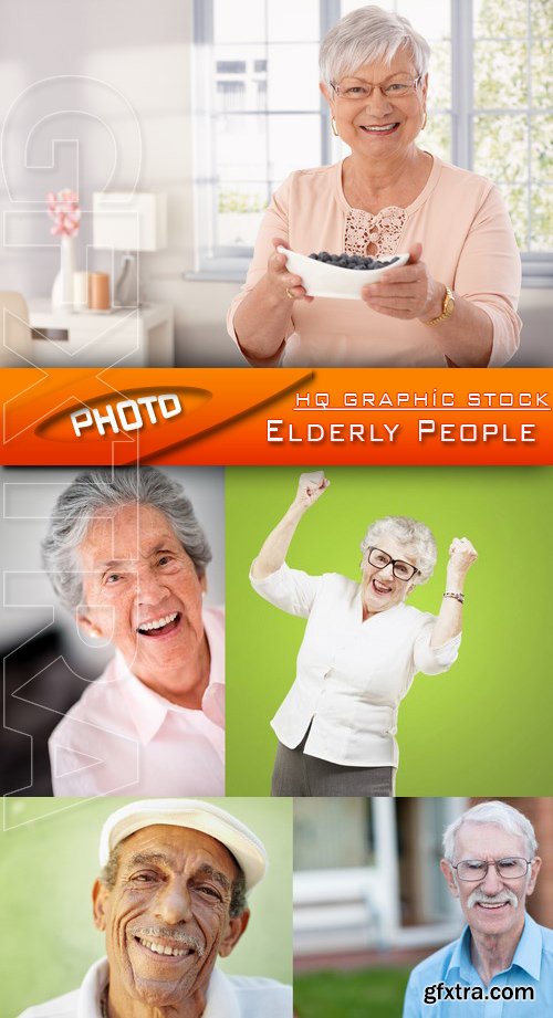 Stock Photo - Elderly People