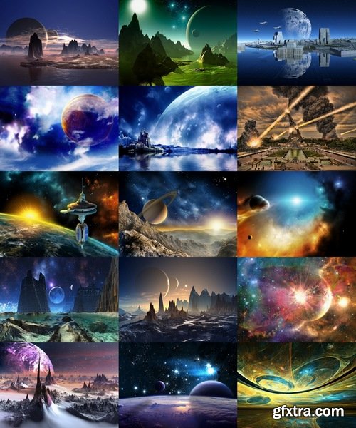 Fantasy Space - 24 HQ Jpg