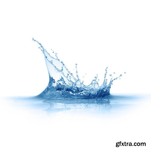 Amazing SS - Blue water splash, 22xJPG