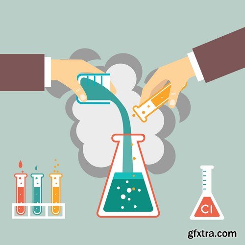 Science Collection - 25 Vector