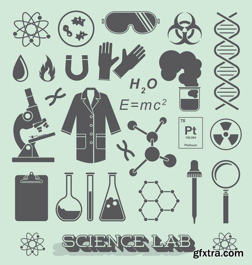 Science Collection - 25 Vector