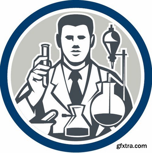 Science Collection - 25 Vector