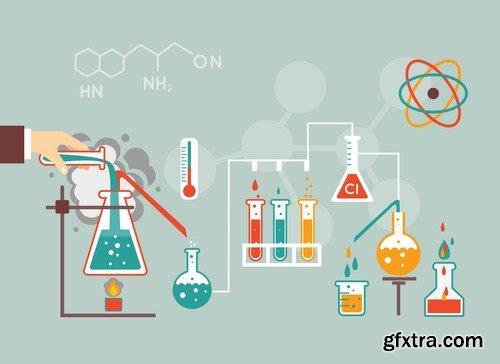Science Collection - 25 Vector