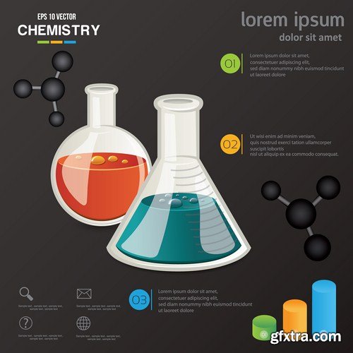 Science Collection - 25 Vector