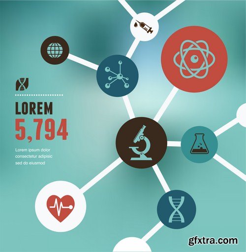Science Collection - 25 Vector