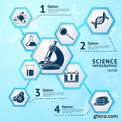 Science Collection - 25 Vector