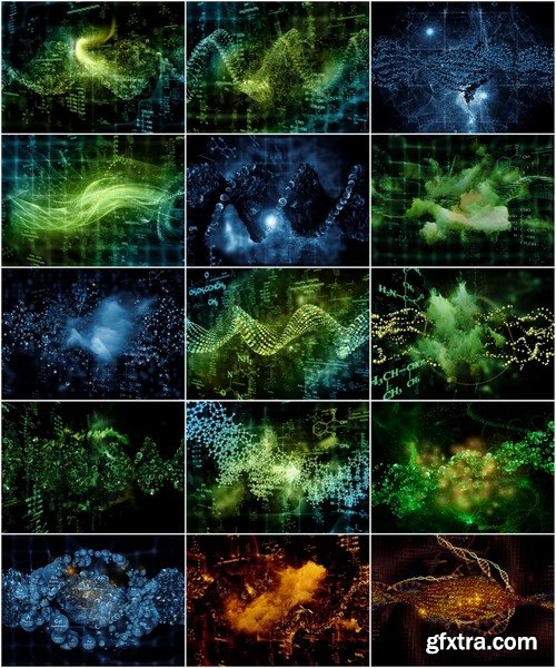 Molecular chain backgrounds