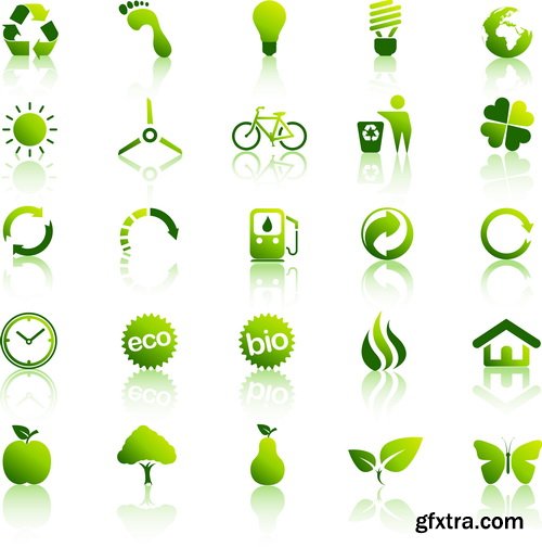 Amazing SS - Organic Icons Set, 26xEPS