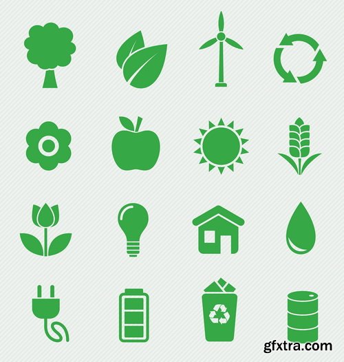 Amazing SS - Organic Icons Set, 26xEPS