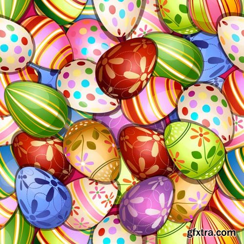 Food seamless pattern, 25xEPS