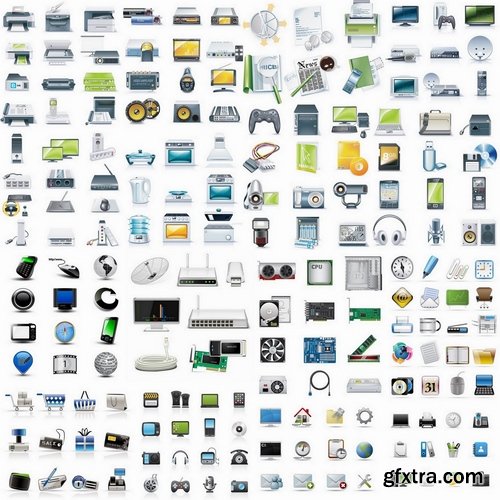 Detailed icons set #5 - 25 Eps