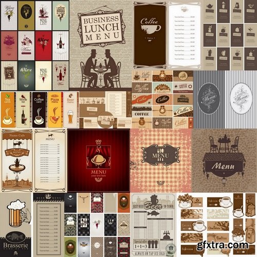 Menu Template design #2 - 25 Eps