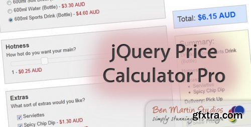 CodeCanyon - jQuery Price Calculator Pro v1.5.2