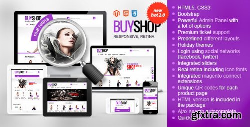 ThemeForest - BUYSHOP - Premium Responsive Retina Magento theme v2.2.0
