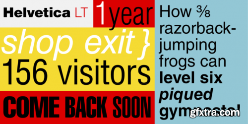 Helvetica Ultimate Font Collection Helvetica Ultimate Font Collection