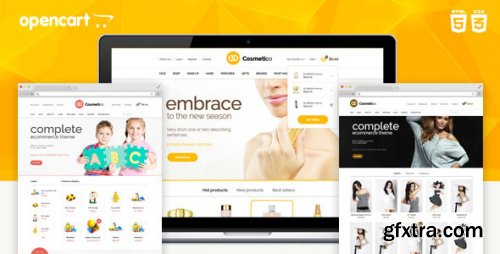 ThemeForest - Cosmetico - Responsive OpenCart Template v1.6