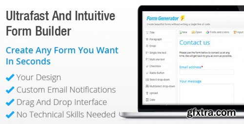 CodeCanyon - Contact Form Generator - Form Builder v1.5