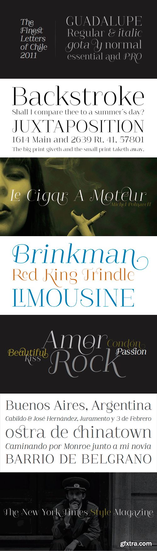 Guadalupe Font Family - 4 Fonts for $180