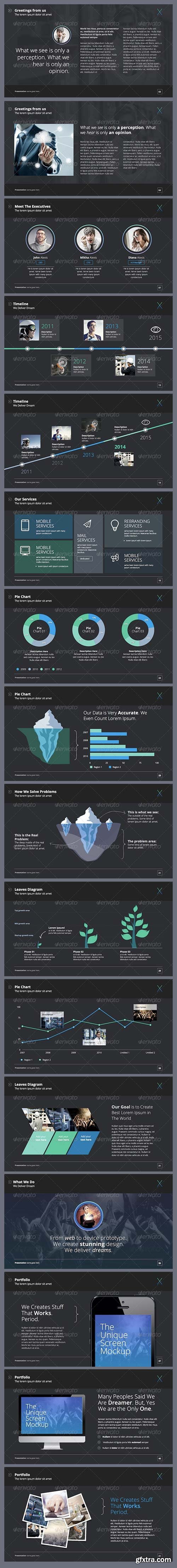 GraphicRiver - The X-note Powerpoint Template