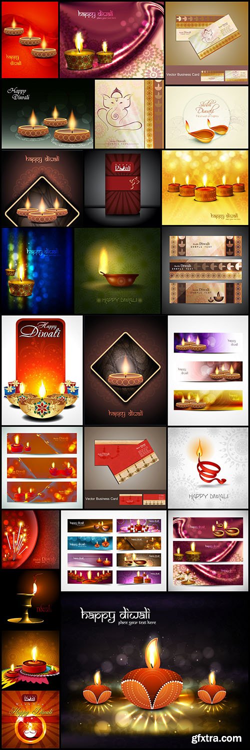 Stock Vector - Diwali 2014