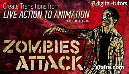 Digital-Tutors - Transitioning From Live Action Footage to Cell Shaded Drawings in After Effects