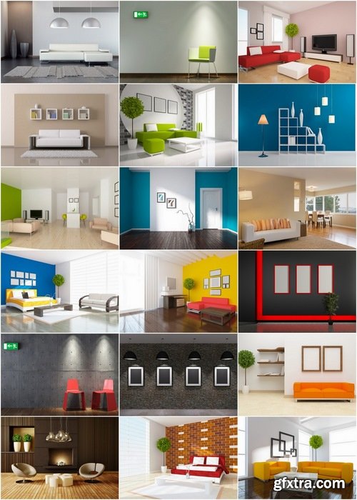 Interior Design 3D render stock images - 25 HQ Jpg