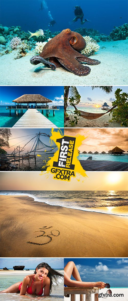 Stock Photo: Indian Ocean