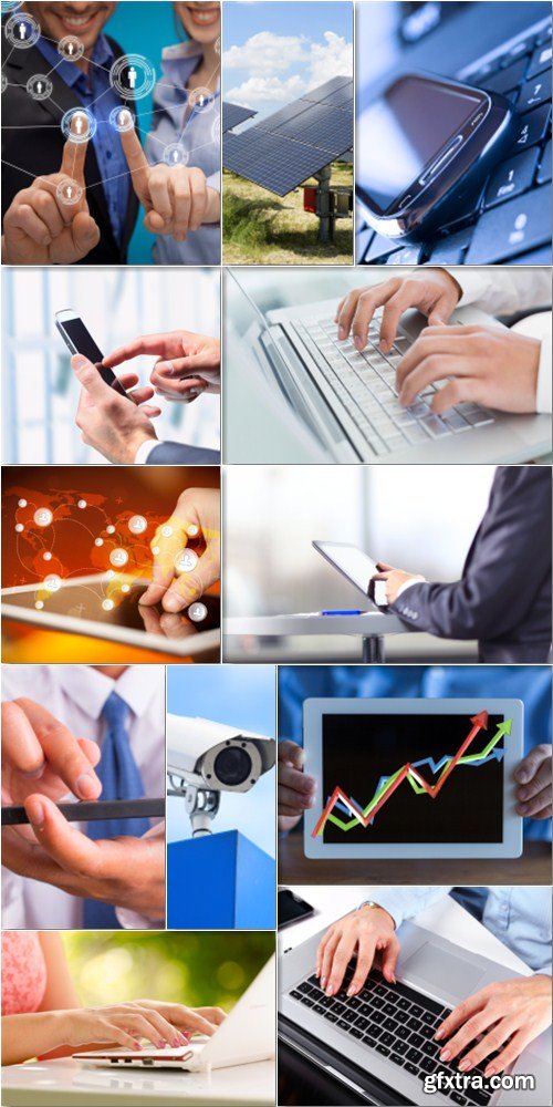 Stock Photo: Modern Digital Communication HQ #1