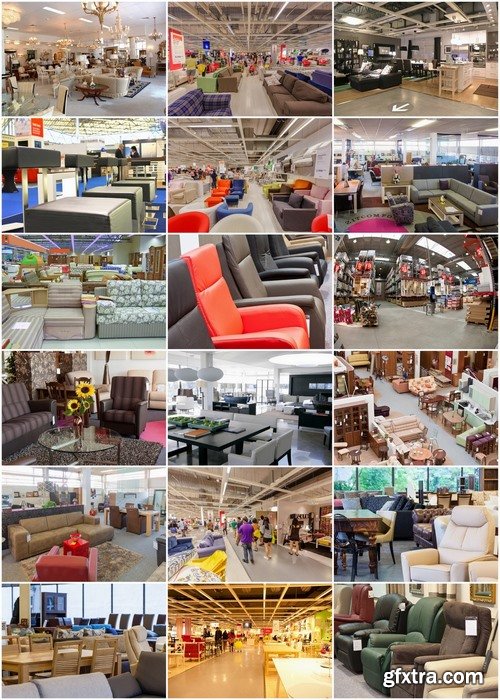 Furniture store and furniture showroom interior stock images - 25 HQ Jpg