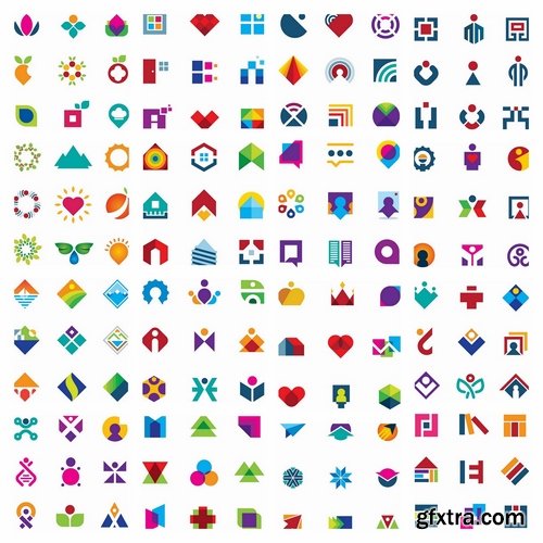 Logo Design in vector Set from stock #19 - 25 Eps