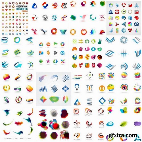 Logo Design in vector Set from stock #20 - 25 Eps