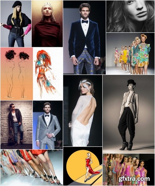Models and Fashion week stock images - 25 HQ Jpg