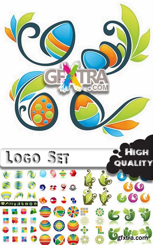 Logo Design in vector Set from stock #22 - 25 Eps