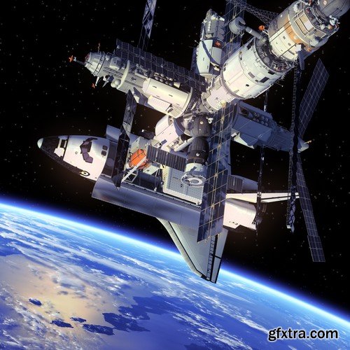 Spaceship,25 x UHQ JPEG