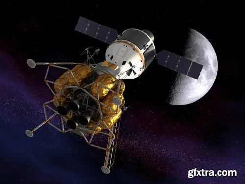 Spaceship,25 x UHQ JPEG