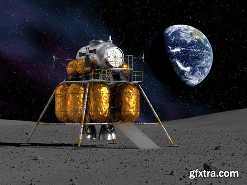 Spaceship,25 x UHQ JPEG