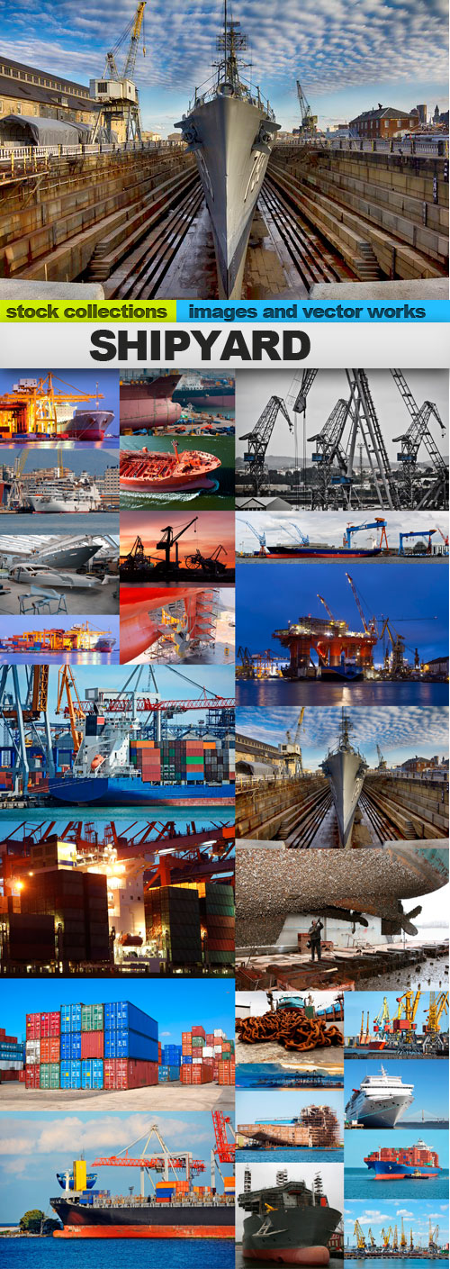 Shipyard,25 x UHQ JPEG