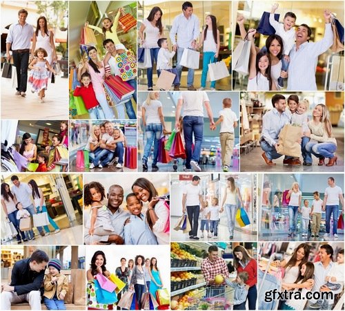 Family Shopping Stock images - 25 HQ Jpg